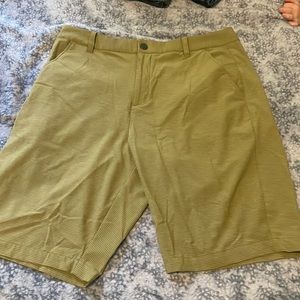 Khaki Mens Puma Shorts